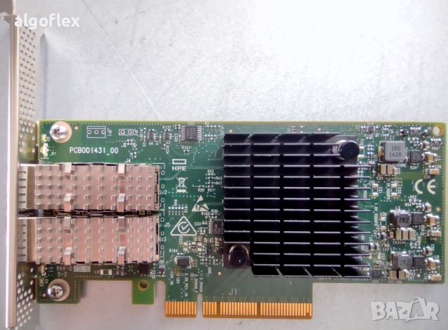 Мрежов Адаптер HPE 640SFP28 25Gb DP SFP28 PCIe3 x8 Mellanox CX4121A, снимка 3 - Мрежови адаптери - 44342630