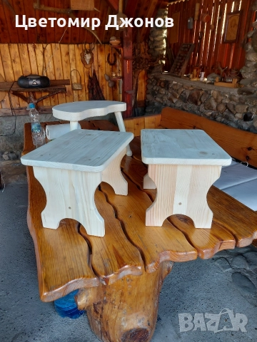 Дървено столче, снимка 9 - Мебели за детската стая - 48150822