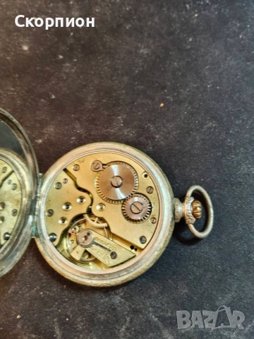 Швейцарски джобен часовник - HRONOMERU IKAR 17 РУБИНА - ПРОМОЦИЯ, снимка 7 - Джобни - 51648276