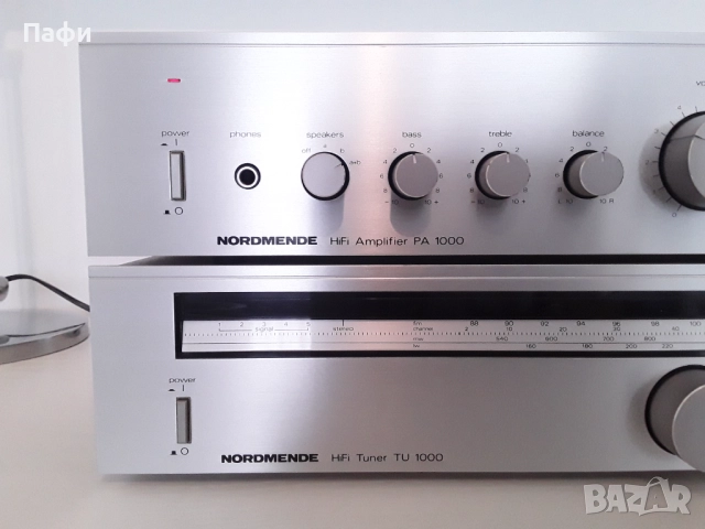 Nordmende PA 1000, TU 1000, снимка 2 - Ресийвъри, усилватели, смесителни пултове - 52833302