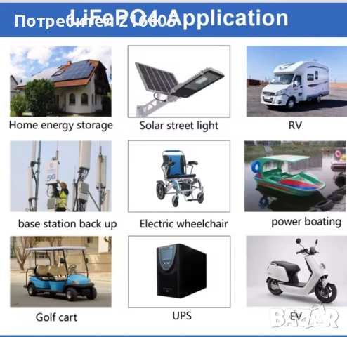 LiFePo4 батерия, снимка 4 - Друга електроника - 52530197