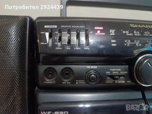 SHARP. VF-930Z, снимка 7 - Радиокасетофони, транзистори - 52642422