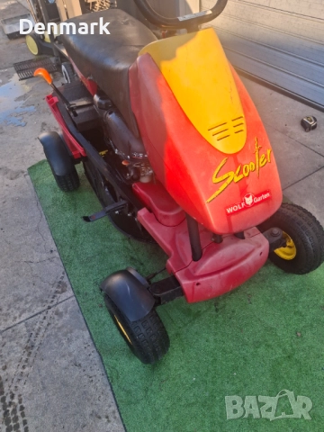 Самоходна тракторна Косачка Wolf, снимка 2 - Градинска техника - 52794023