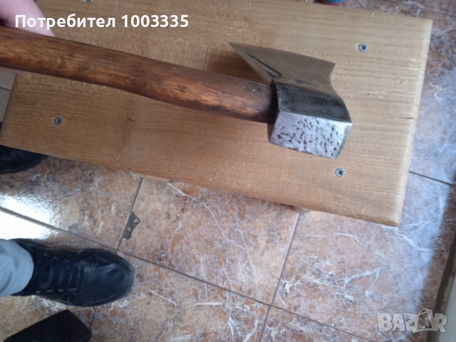 Германска военна брадва, топор , снимка 3 - Антикварни и старинни предмети - 53133441