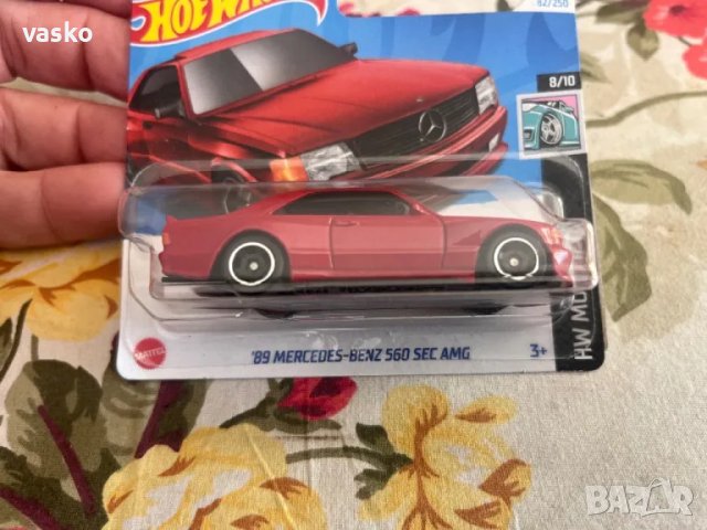 Hotwheels Mercedes 560 SEC AMG, снимка 2 - Колекции - 50342855