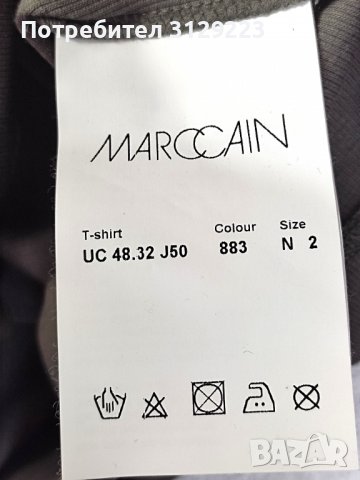 Marc Cain black shirt S , снимка 3 - Тениски - 38615022