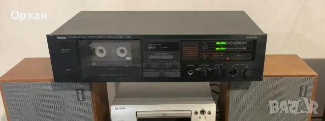 Продавам стерео касетен дек Yamaha KX-200 от легендарната серия Natural Sound., снимка 2 - Декове - 55874814