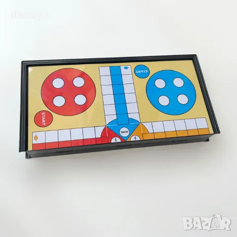 5538 Магнитна настолна игра Не се сърди човече Ludo, снимка 5 - Игри и пъзели - 48329944