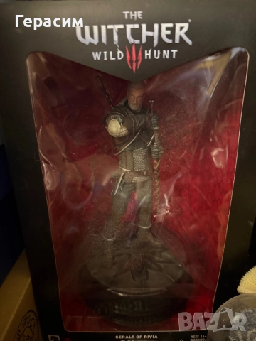 Статуя / фигура Geralt of Rivia The Witcher series 1 dark horse чисто нова, снимка 2 - Колекции - 49959439