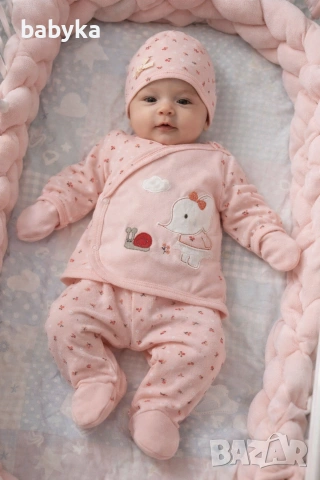 Комплекти за изписване на бебе момиче, подарък, погача, снимка 17 - Комплекти за бебе - 53483655