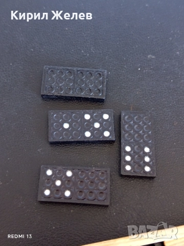 Ретро игра ДОМИНО в дървена кутия за КОЛЕКЦИЯ ДЕКОРАЦИЯ 51324, снимка 3 - Други ценни предмети - 51732548