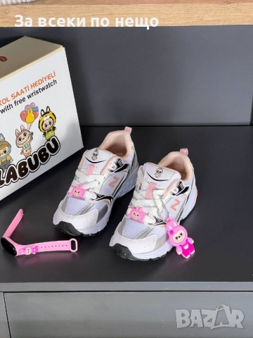 New Balance Labubu Детски Маратонки🔝Детски Спортни Обувки Ню Баналс Лабубу Код E858, снимка 5 - Детски маратонки - 51728002