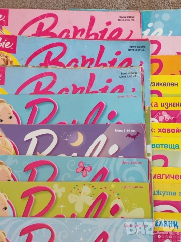 Колекция от 42 броя списания, книжки Барби, 2006/7/8/9/10 година. , снимка 11 - Градински цветя и растения - 42707902
