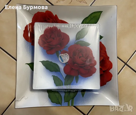 сервиз за торта, снимка 3 - Сервизи - 56226212