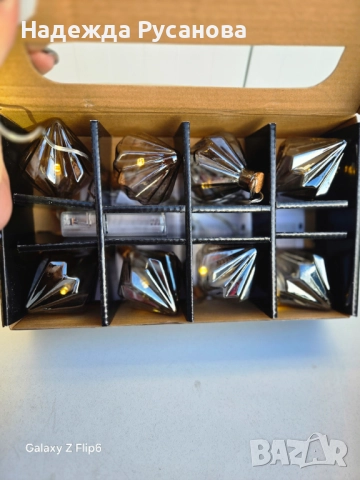 Стъклена коледни топки, снимка 4 - Декорация за дома - 52642333