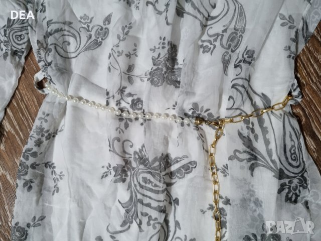 Блуза с колан S/M-35лв.НОВА, снимка 3 - Блузи с дълъг ръкав и пуловери - 39547589