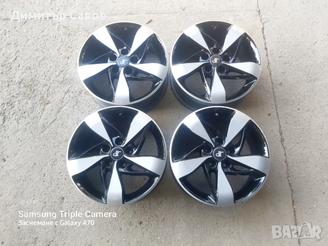 4 броя алуминиеви джанти за DR4 16, снимка 2 - Гуми и джанти - 51942793