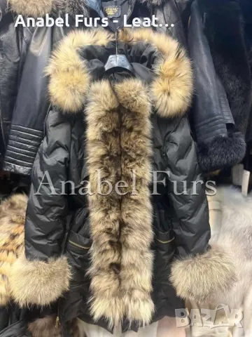 Дамски палта от естествена кожа и естествен косъм, снимка 11 - Палта, манта - 48169231