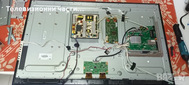 Blaupunkt 40/173I-GB-5B-FHBCUP-SWI с дефектен екран и T-Con LTA400HM08/T.MSD309.9B/LKP-SP006/SSL400E, снимка 2 - Части и Платки - 51416139