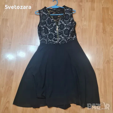 Coliseum  красива черна рокля до коленете, снимка 5 - Рокли - 49607925