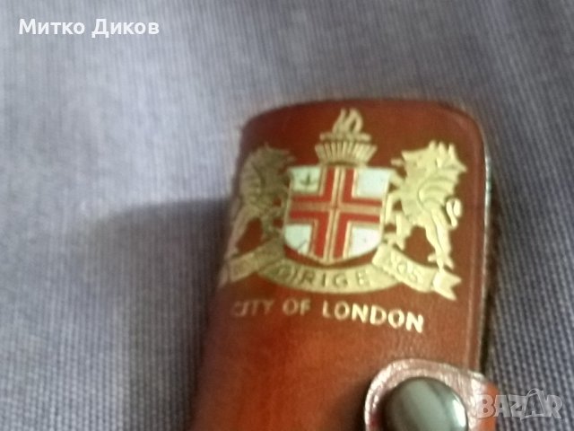 Маркова отварачка тирбушон в калъвче естествена кожа Лондон, снимка 11 - Колекции - 41045834