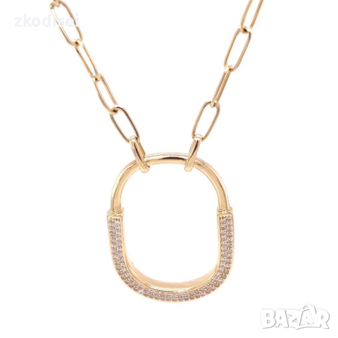 Златно колие Tiffany i Co 13,03гр. 42см. 14кр. проба:585 модел:22488-5, снимка 2 - Колиета, медальони, синджири - 44512208