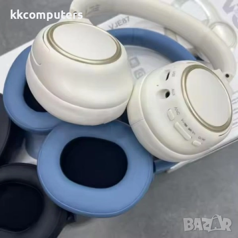 Bluetooth Handsfree Wireless Слушалки VJE87 /Син/+ANC Баркод : 2404090, снимка 4 - Bluetooth слушалки - 52573591