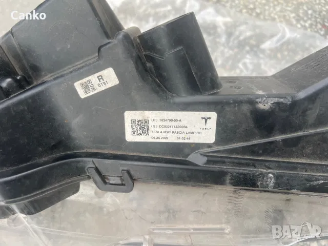Оригинален десен Халоген за Тесла Модел 3/Y, снимка 4 - Части - 47938768