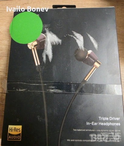 1MORE Triple Driver – премиум слушалки с три драйвера