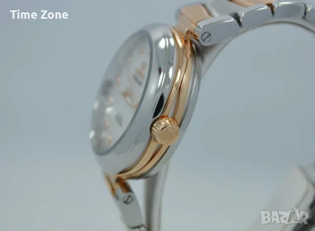 Omega De Ville Ladymatic 34mm Co-Axial Steel & Pink Gold Дамски Различни Варианти, снимка 9 - Дамски - 48000641