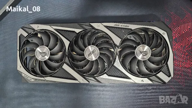 3090 Rog Strix охлаждане, снимка 2 - Видеокарти - 50031880