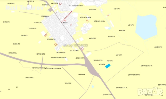 Поземлен имот 8 500кв.м., в близост до регулацията на кв. ”Ветрен”, обл. Бургас, м. ”МОЧУРА”, снимка 4 - Земеделска земя - 52912948