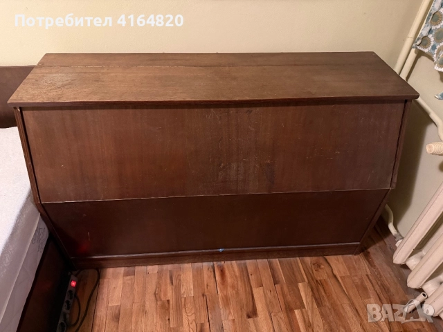 Легло (приста) и ракла (комплект), снимка 2 - Спални и легла - 52066592