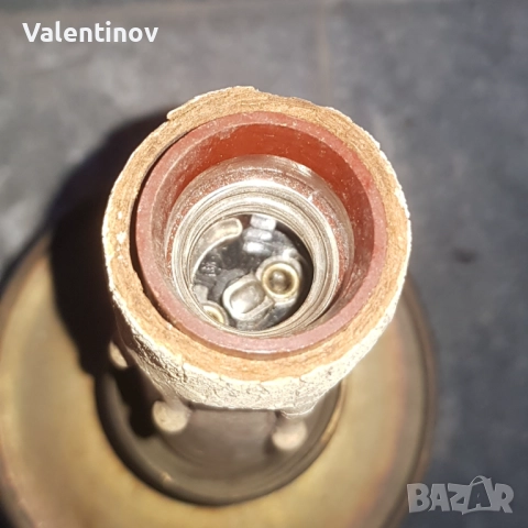 Старинен бронзов аплик , снимка 3 - Лампи за стена - 51741654