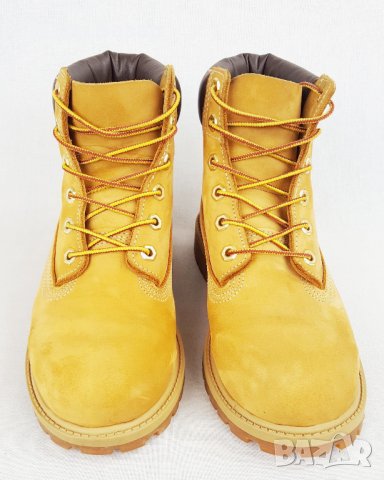 Юношески боти Timberland 12909 Icon 6-inch Premium Boot Junior Yellow Момче 37.5 38 23см, снимка 7 - Детски боти и ботуши - 34556413
