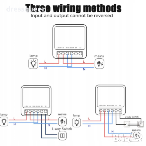 3990 Смарт WiFi превключвател с 16A реле, смарт модул за осветление - двуканален, снимка 9 - Други - 44803895