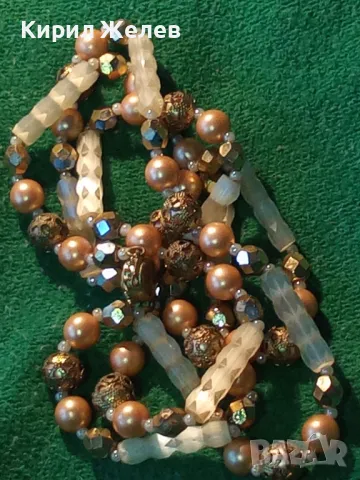 СТАРА ПРЕЛЕСТНА РЕТРО ОГЪРЛИЦА КОЛИЕ МАЙСТОРСКА РЪЧНА ИЗРАБОТКА 47356, снимка 10 - Антикварни и старинни предмети - 47210744