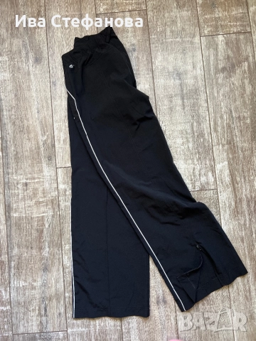 Уникален спортен елегантен оригинален марков черен панталон Adidas Адидас , снимка 4 - Панталони - 51620250
