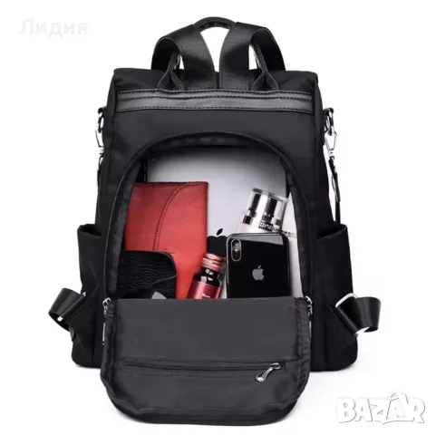 Нова дамска текстилна раница , снимка 6 - Чанти - 49909333