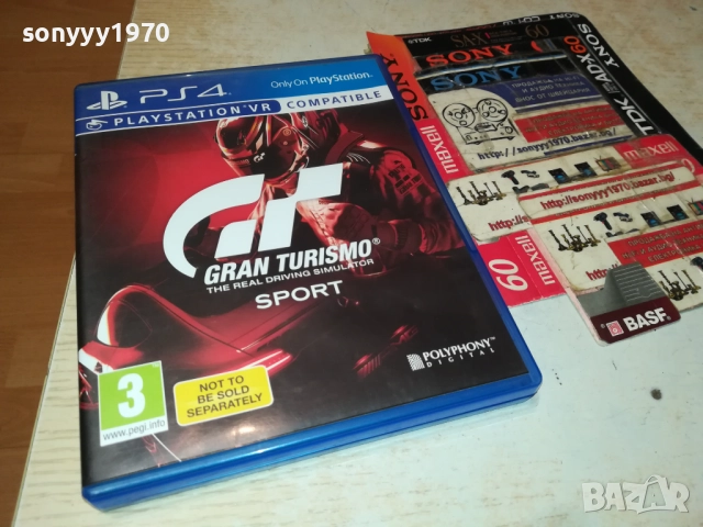 SONY PS4 GAME GRAN TURISMO 0610251048, снимка 3 - Игри за PlayStation - 51958968