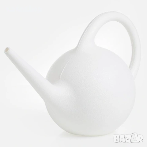 Лейка - 2.5 литра, бяла кръгла лейка, снимка 2 - Напояване - 53478210