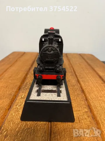 Стар аналогов часовник с влак, снимка 3 - Колекции - 48561272