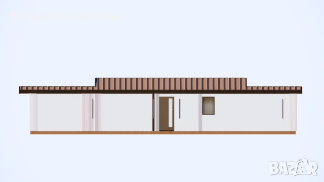 Парцел 1583 м² + Готова къща 95 м² • Монтаж до 1 месец • Войводино, снимка 8 - Парцели - 52734037