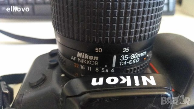Фотоапарат Nikon F-70, снимка 5 - Фотоапарати - 41880983