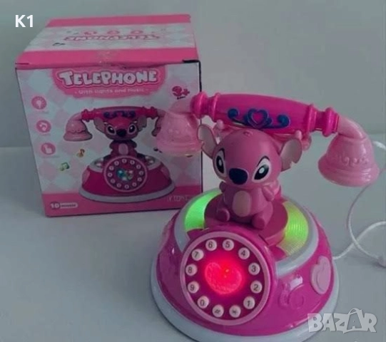 Игра телефон Лило и Стич със светлина и музика Lilo Stitch