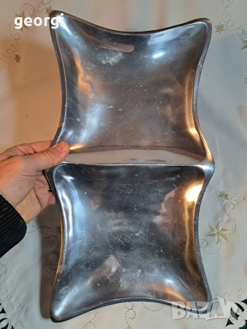 голямо дизайнерско алуминиево плато, фруктиера N.N.P. Sneek 32/4, снимка 4 - Форми - 53184408