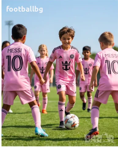 MESSI 10 🩷⚽️ детско юношески футболни екипи INTER MIAMI 🩷⚽️ НОВО сезон 2026-27 година , снимка 4 - Футбол - 21009589