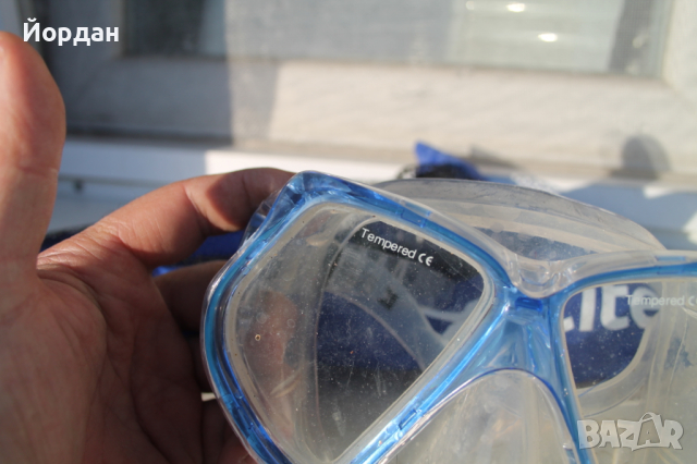 Очила и шнорхел за плуване, снимка 5 - Водни спортове - 44532821