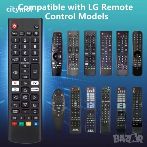 Дистанционно за Smart TV LG LG серии UP, OLED, QNED, NanoCell ​, снимка 8 - Дистанционни - 51975972