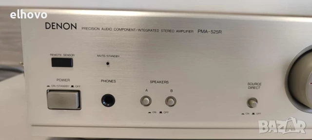 Стерео усилвател Denon PMA-525R, снимка 3 - Ресийвъри, усилватели, смесителни пултове - 51413937